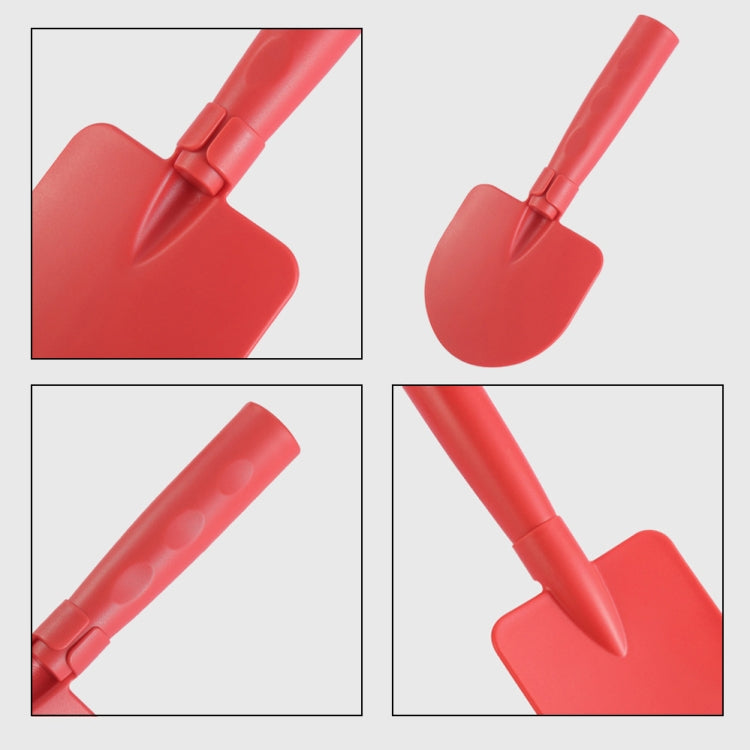 6 PCS Creative Shovel Shape Household Spoon Plastic Mixing Rice Spoon