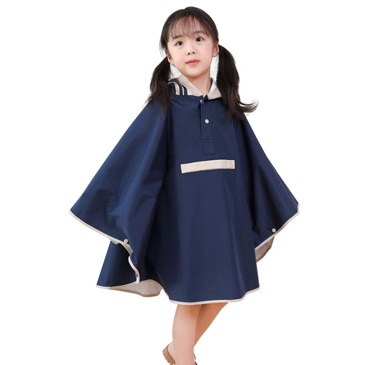 Boys And Girls Raincoat Kindergarten Baby Three-dimensional Poncho With Schoolbag Seat, Size: S
