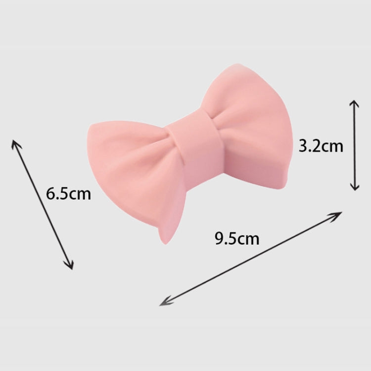 4 Pairs Bowknot Silicone Insulation Clip Creative Kitchen Practical Gadgets