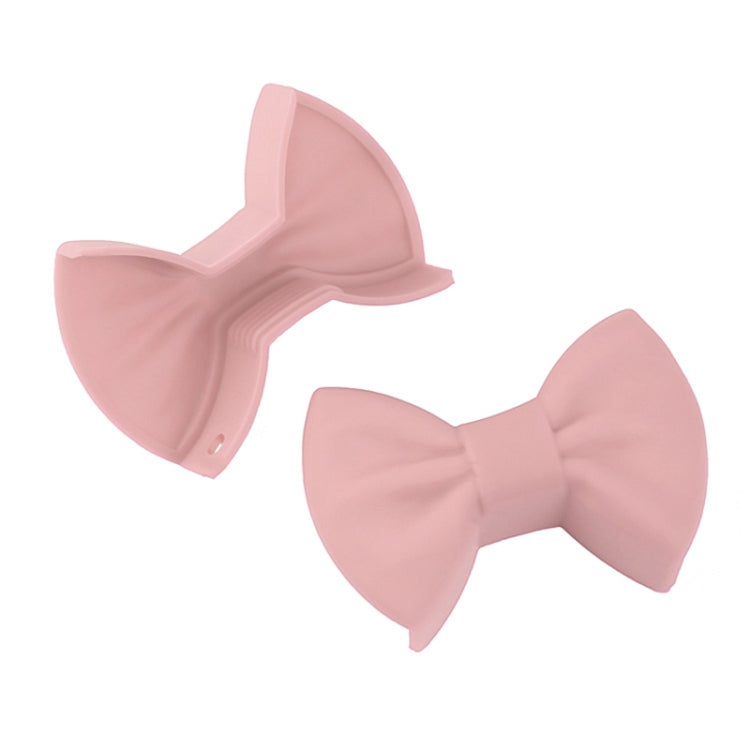 4 Pairs Bowknot Silicone Insulation Clip Creative Kitchen Practical Gadgets