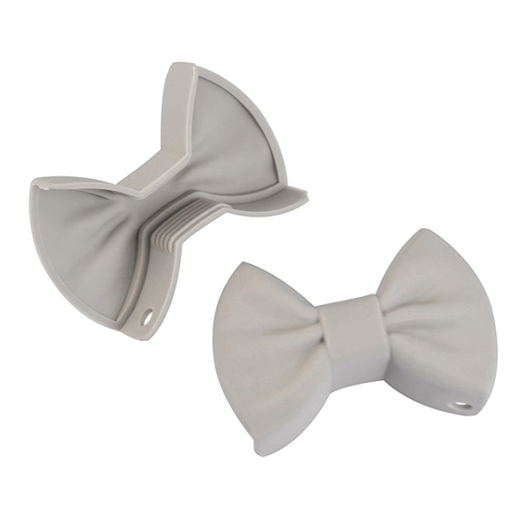 4 Pairs Bowknot Silicone Insulation Clip Creative Kitchen Practical Gadgets