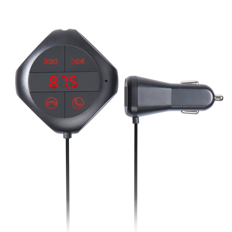 Car Bluetooth MP3 Player FM Transmitter(Black)