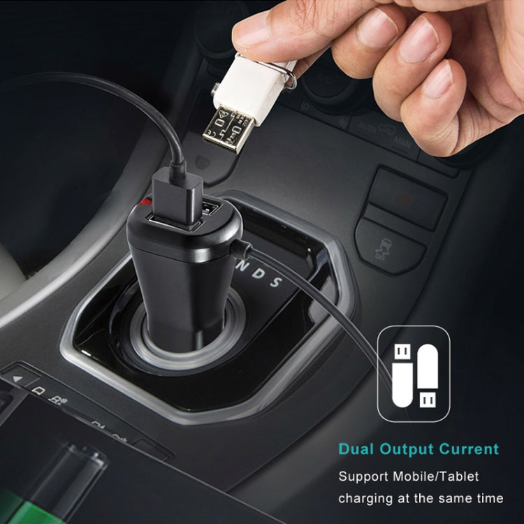 Car Bluetooth MP3 Player FM Transmitter(Black)