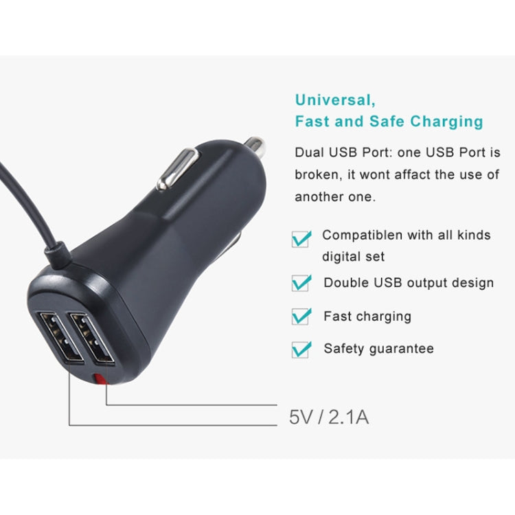 Car Bluetooth MP3 Player FM Transmitter(Black)