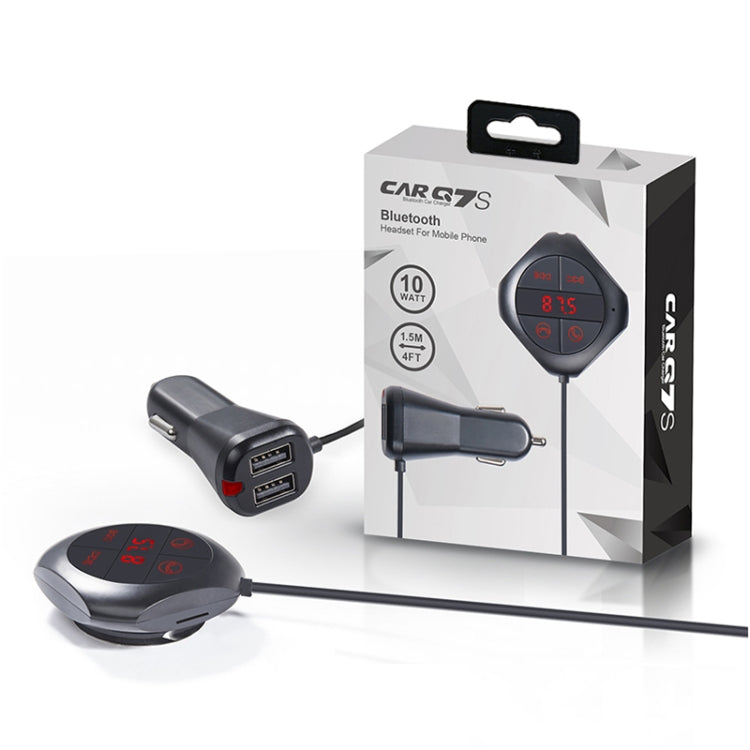 Car Bluetooth MP3 Player FM Transmitter(Black)
