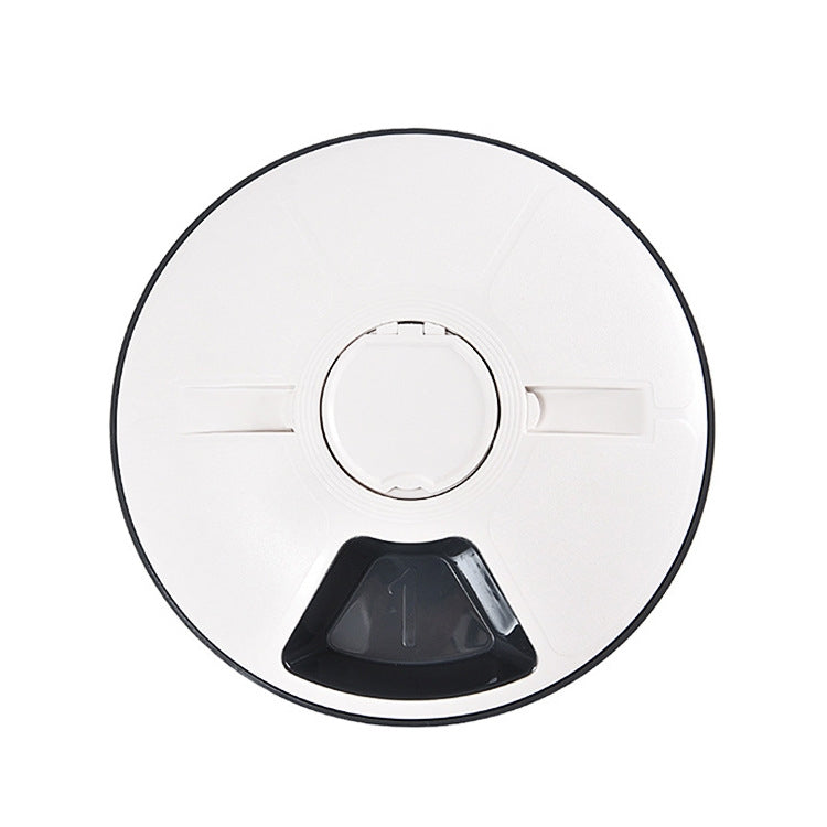 Pet Bowl Six-hole Intelligent Timing Feeder Timing Quantitative Automatic Feeder