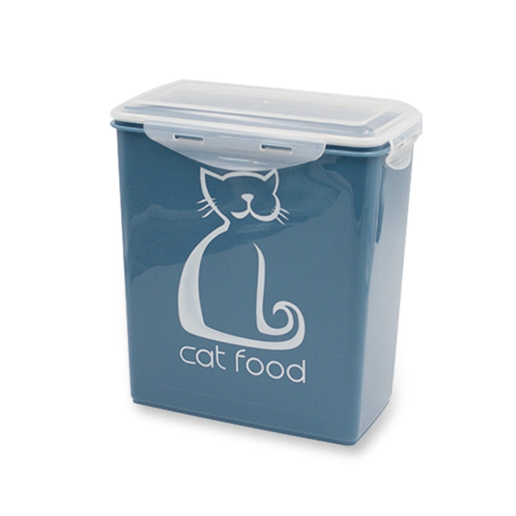 5L Pet Food Storage Bucket Moisture-proof Sealed Storage Tank Pet Supplies