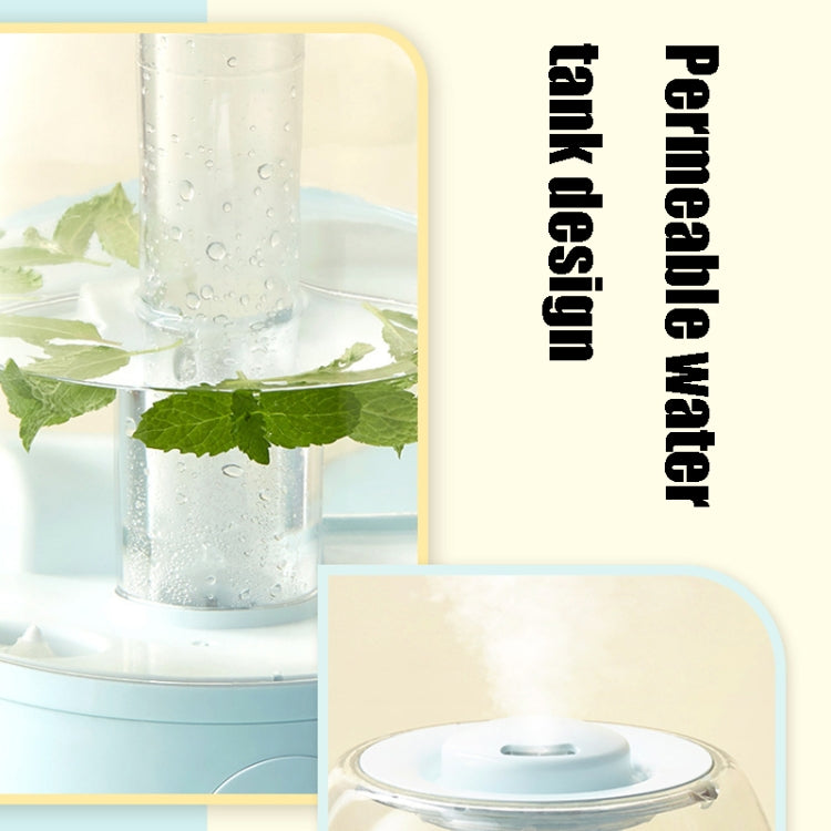 Bear Humidifier Household Silent Bedroom Pregnant Women Baby Air-conditioning Room Air Humidification Aroma Diffuser(Blue)