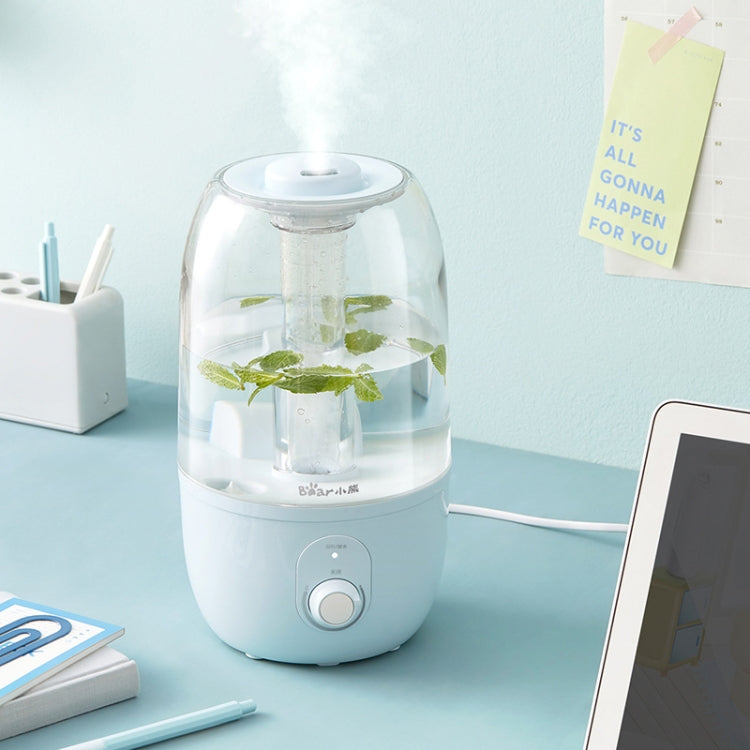 Bear Humidifier Household Silent Bedroom Pregnant Women Baby Air-conditioning Room Air Humidification Aroma Diffuser(Blue)