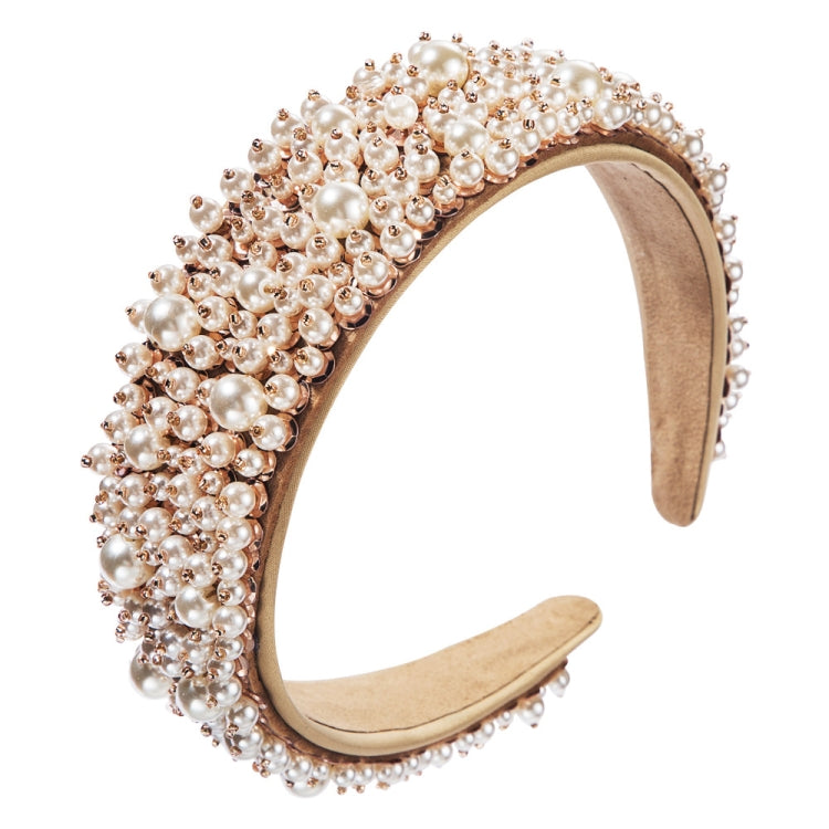 Hand Nailed Pearl All-match Ladies Hair Band
