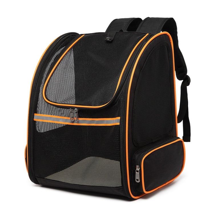 Full Net Breathable Pet Backpack For Easy Going Out Pet Backpack