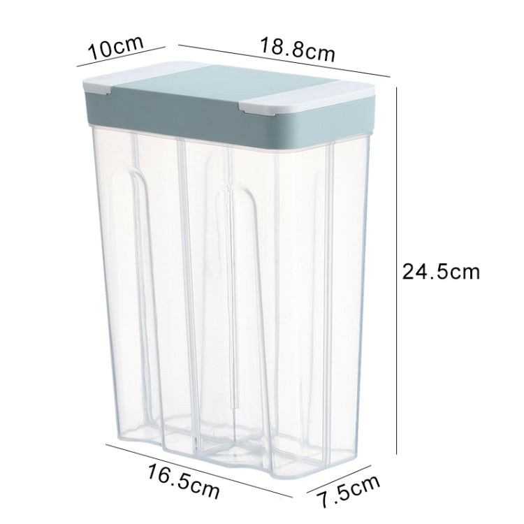 Kitchen Miscellaneous Grains Sealed Storage Tank Four-division Snack Food Preservation Box