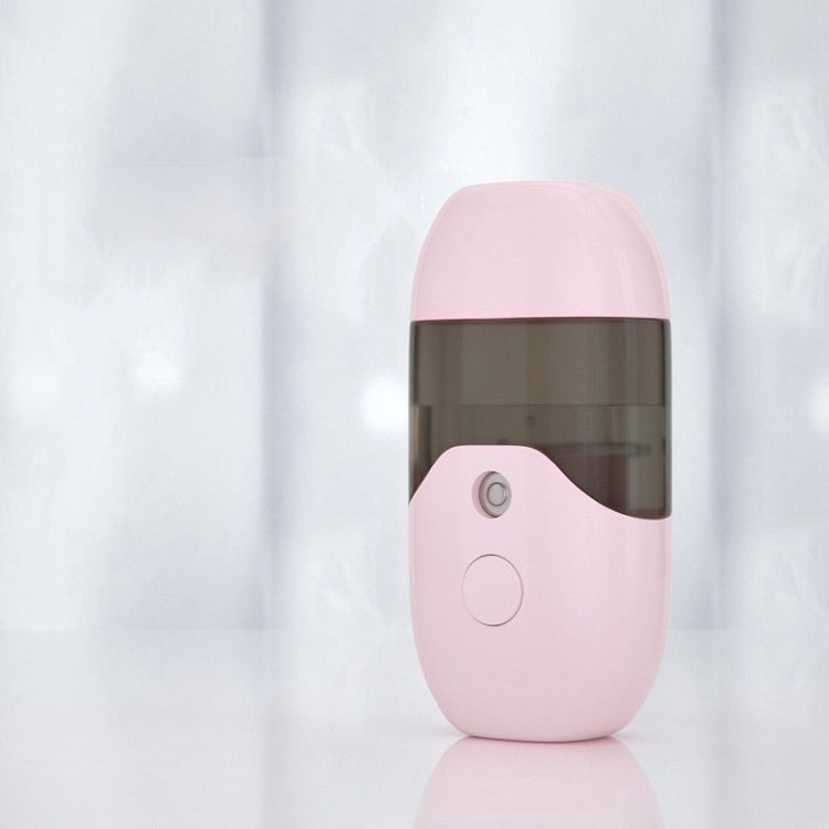 2 PCS Nano Spray Water Meter USB Charging Handheld Portable Acohol Sterilizer Cold Spray Makeup Humidifier
