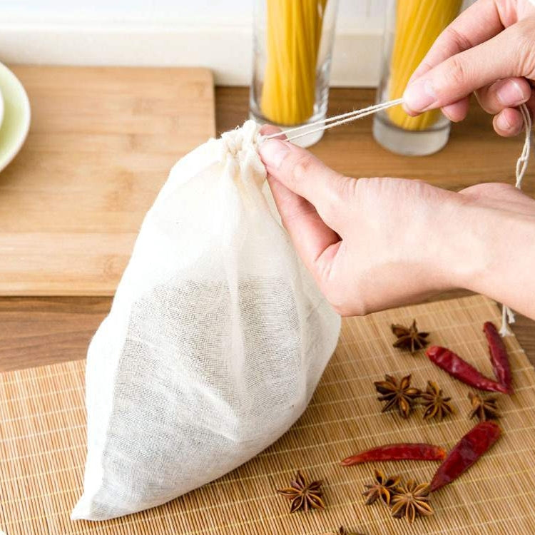 20 PCS Soup Gauze Filter Bag Kitchen Utensils Soup Residue Isolation Bag