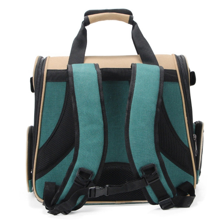 Cat Outing Bag Dog Space Bag Portable Pet Backpack, Style:Horizontal