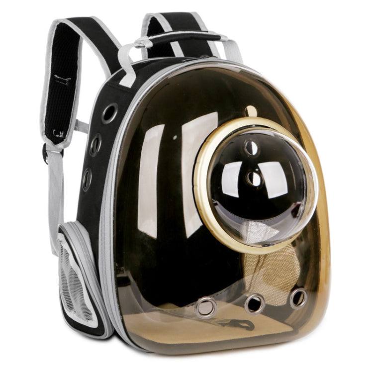 Space Capsule Pet Bag Panoramic Transparent Cat Go Out Portable Breathable Backpack with Cover