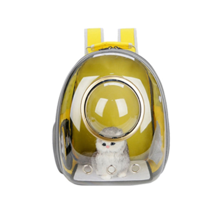 Space Capsule Pet Bag Panoramic Transparent Cat Go Out Portable Breathable Backpack with Cover