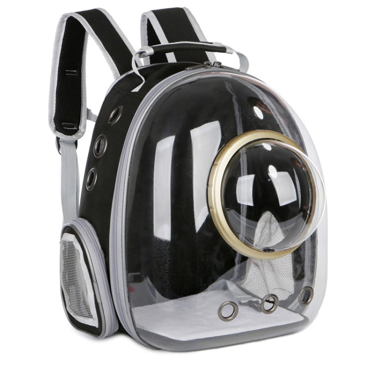 Space Capsule Pet Bag Panoramic Transparent Cat Go Out Portable Breathable Backpack with Cover