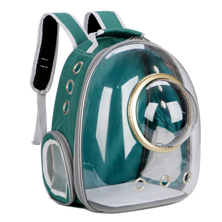 Space Capsule Pet Bag Panoramic Transparent Cat Go Out Portable Breathable Backpack with Cover