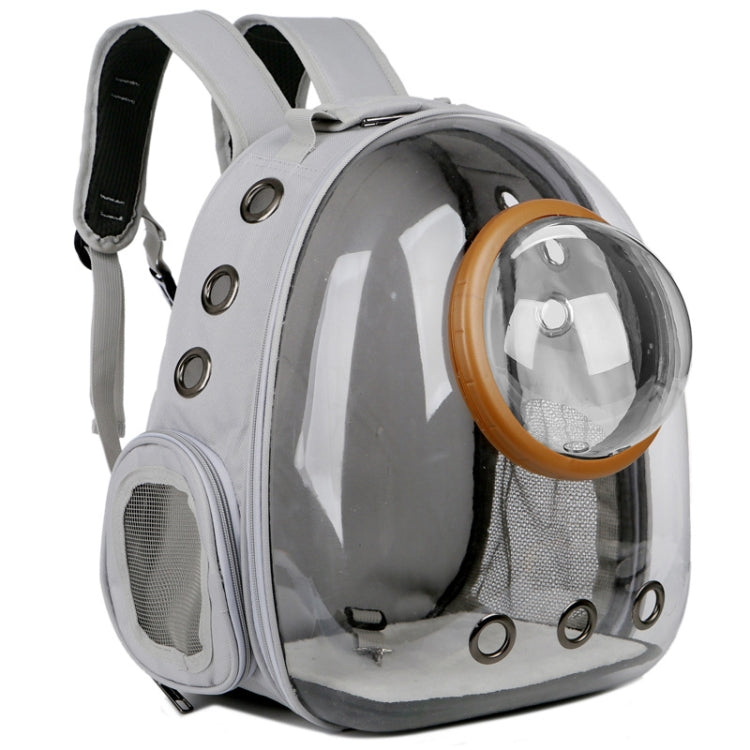 Space Capsule Pet Bag Panoramic Transparent Cat Go Out Portable Breathable Backpack with Cover