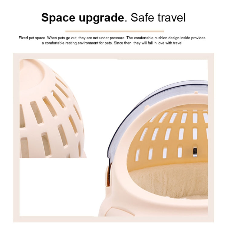 Multifunctional Pet Space Transparent Bag Car Out Portable Pet Bag