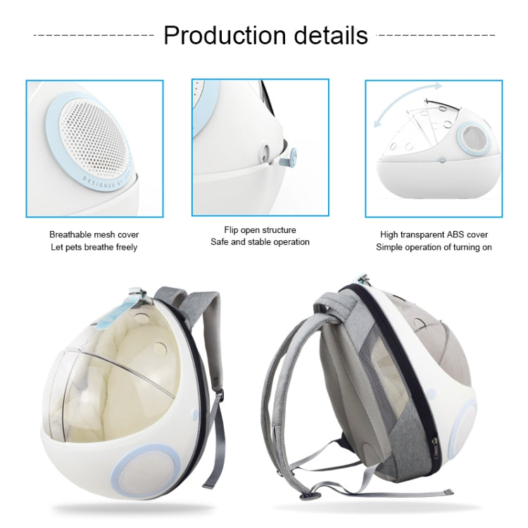 Pet Transparent Space Capsule Dog Carrying Bag