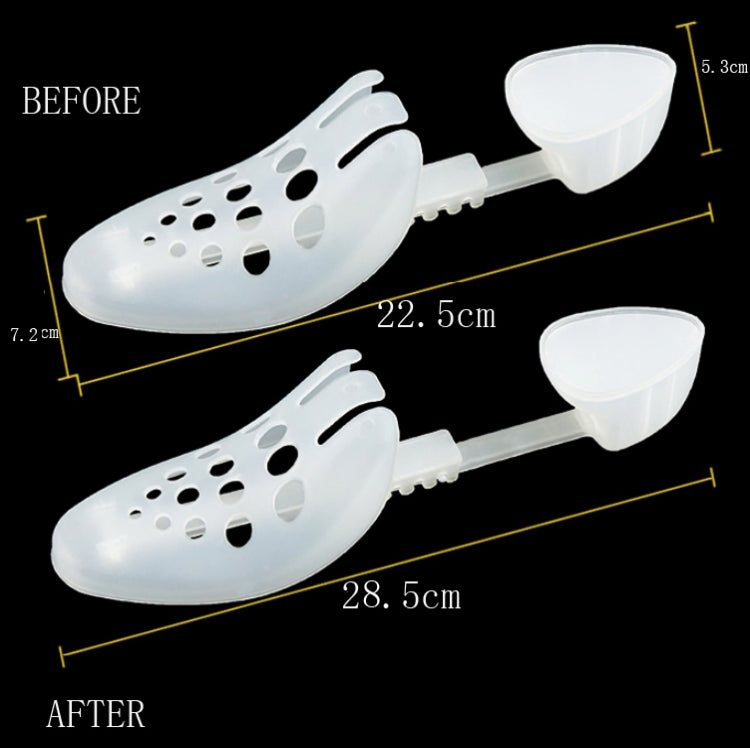 4 Pairs Plastic Shoe Support Adjustable Shaping Anti-crease Shoe Expander