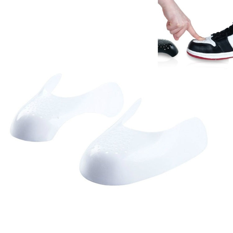 5 Pairs Sneakers Shoe Shield Shoe Head Anti-crease & Anti-cracking Shoe Support Shield(White)