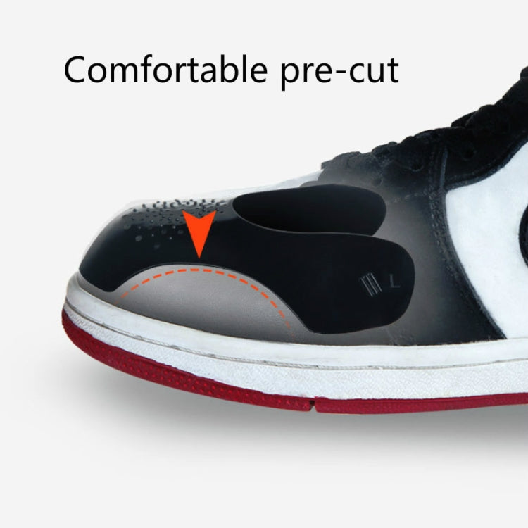 5 Pairs Sneakers Shoe Shield Shoe Head Anti-crease & Anti-cracking Shoe Support Shield(White)
