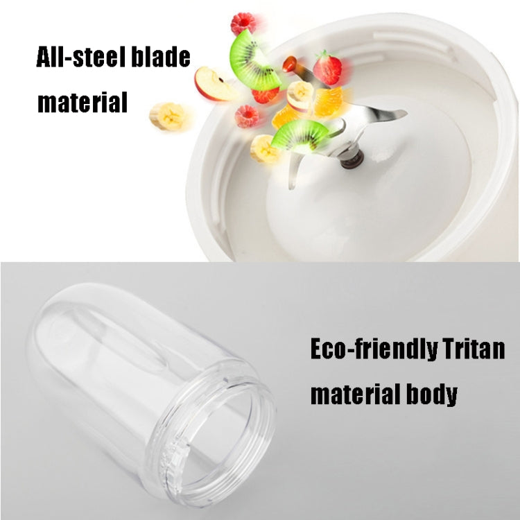 Mingdian Portable USB Rechargeable Juicer Mini Juice Cup(White)
