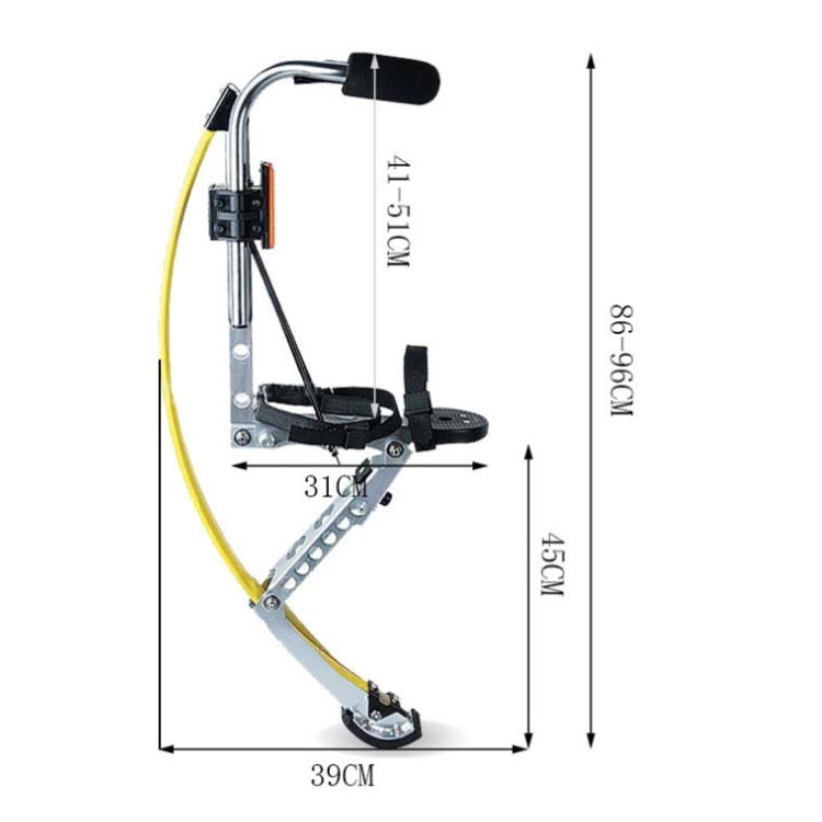 Bounce Shoes Children Adults Jumping Pole Jumping Stilts Elastic Shoes, Size:  Children 20-40KG(Random Color Delivery)