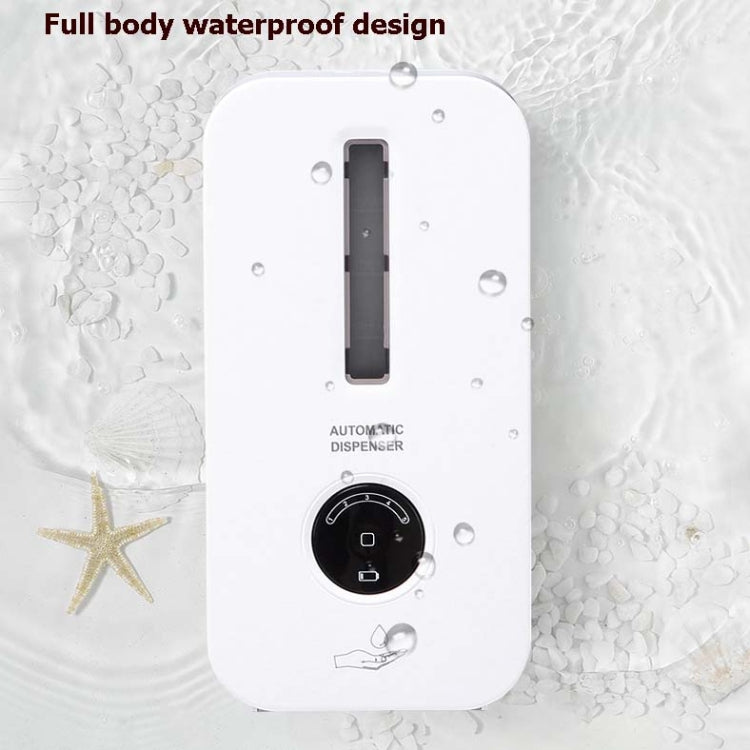 1000ml Automatic Induction Alcohol Disinfection Soap Dispenser 5 Levels Adjustable Wall-mounted Soap Dispenser, Specification: Foam Head