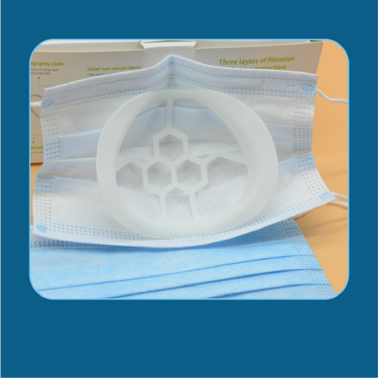30 PCS Children Masks Anti-stuffy Breathable Inner Support Masks Replaceable & Washable Support Frame