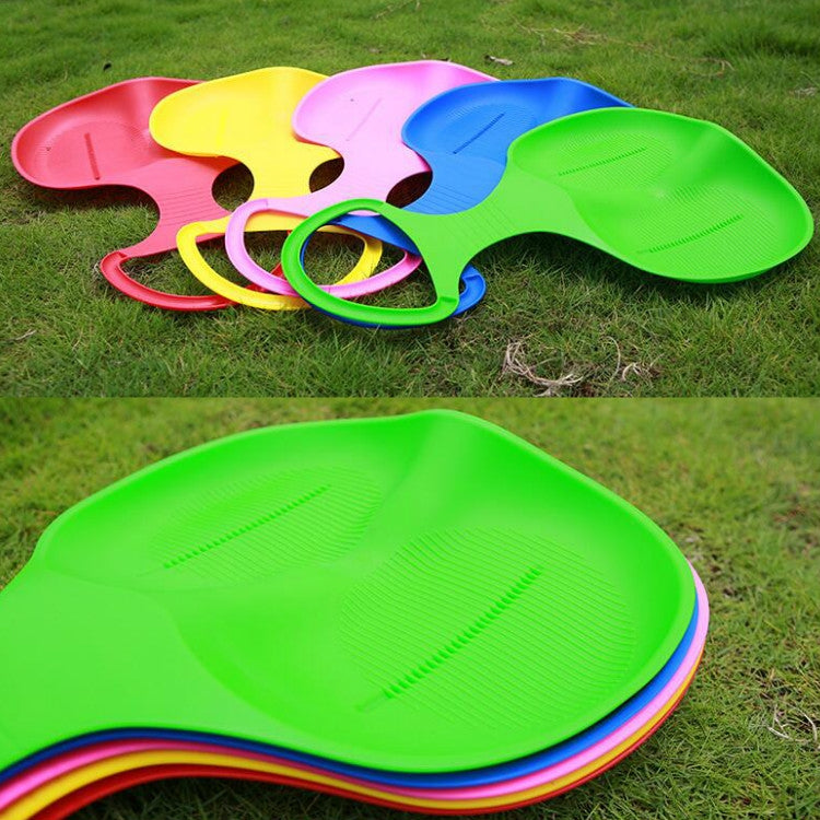 12 PCS Thicken and Increase Wear-resistant Texture Grass Sliding Board Snowboard Skiing(Random Color Delivery)