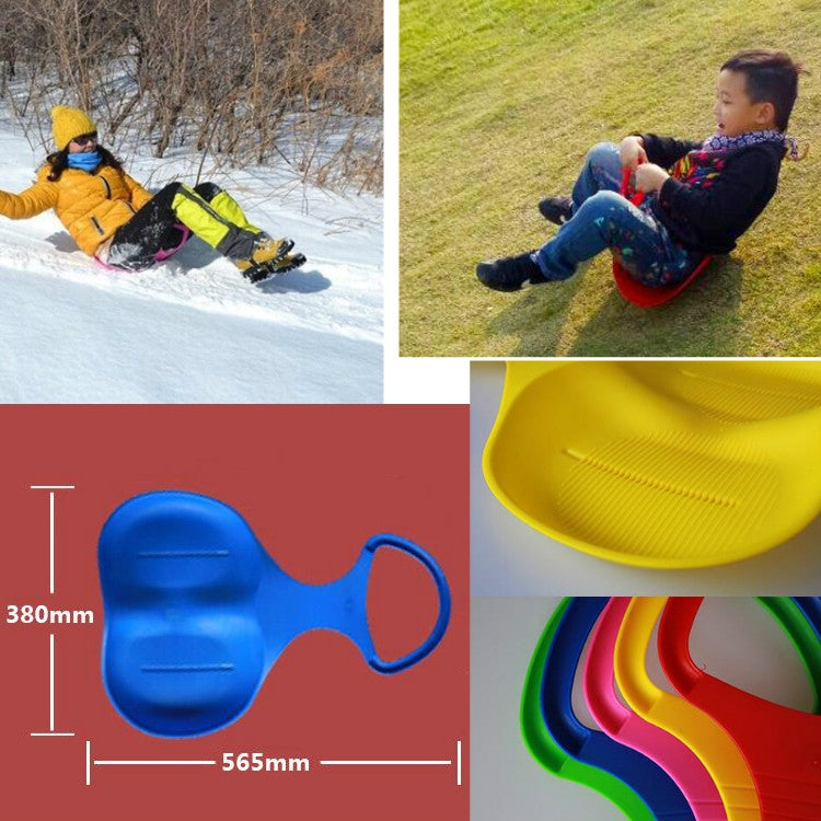 12 PCS Thicken and Increase Wear-resistant Texture Grass Sliding Board Snowboard Skiing(Random Color Delivery)