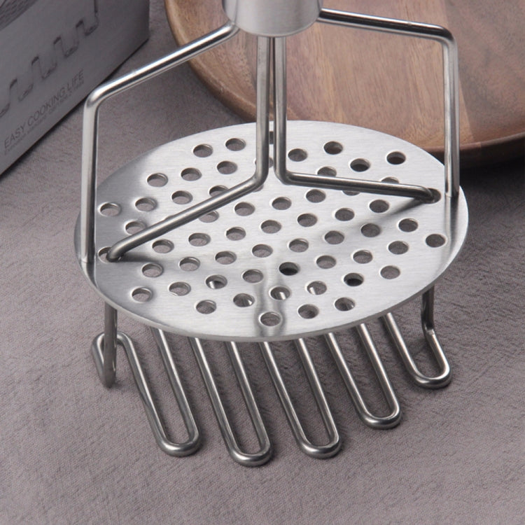 Double Stainless Steel Mashed Potato Masher Fruit Crusher