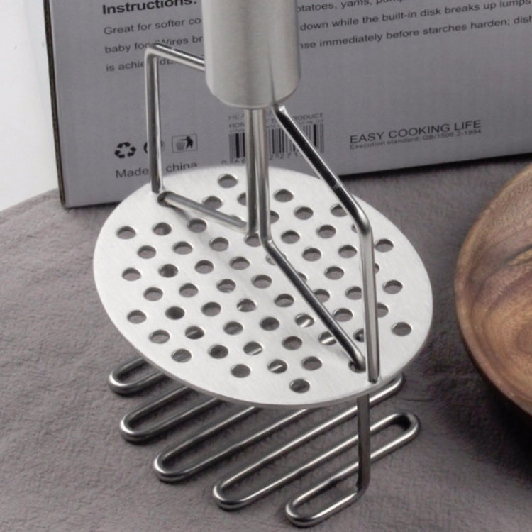 Double Stainless Steel Mashed Potato Masher Fruit Crusher