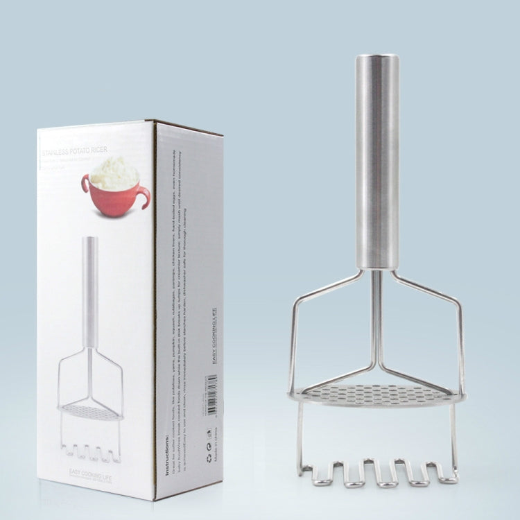 Double Stainless Steel Mashed Potato Masher Fruit Crusher