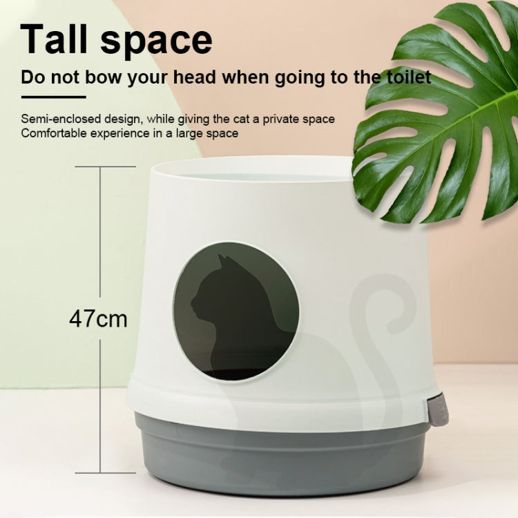 Cat Litter Box Splash-proof Enclosed Cat Toilet Supplies