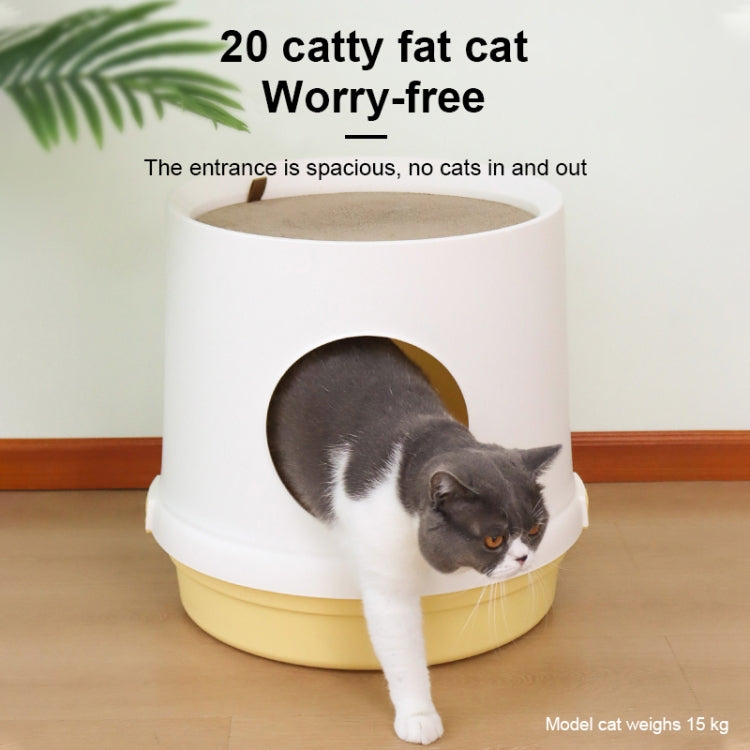 Cat Litter Box Splash-proof Enclosed Cat Toilet Supplies