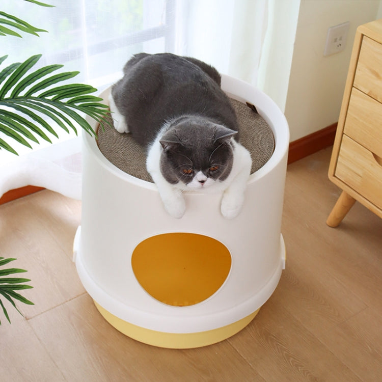 Cat Litter Box Splash-proof Enclosed Cat Toilet Supplies