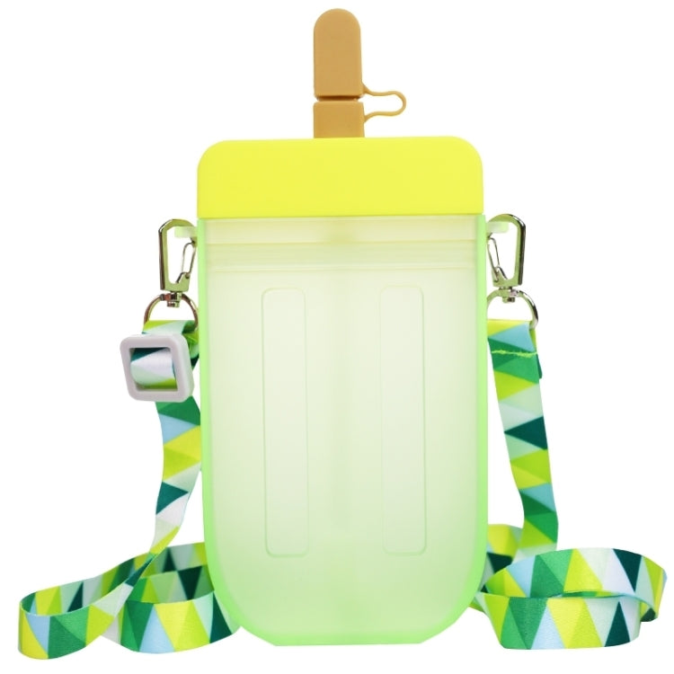 Creative Ice Cream Cup Adult Children Portable Straw Plastic Cup