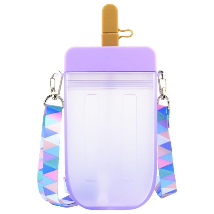 Creative Ice Cream Cup Adult Children Portable Straw Plastic Cup