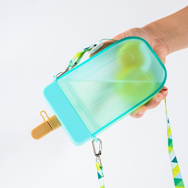 Creative Ice Cream Cup Adult Children Portable Straw Plastic Cup