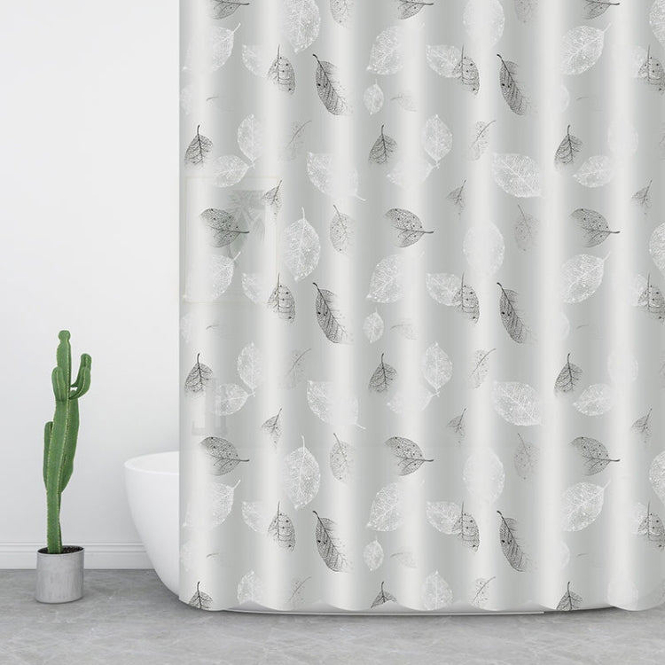 PEVA Printing Thick Waterproof Translucent Shower Curtain, Specification: 180x180cm