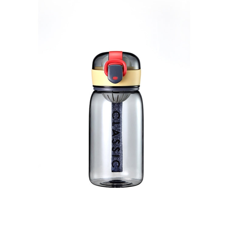Summer Color Contrast Creative Portable Water Cup Simple Student Cute Fresh Plastic Cup, Capacity: 400ml