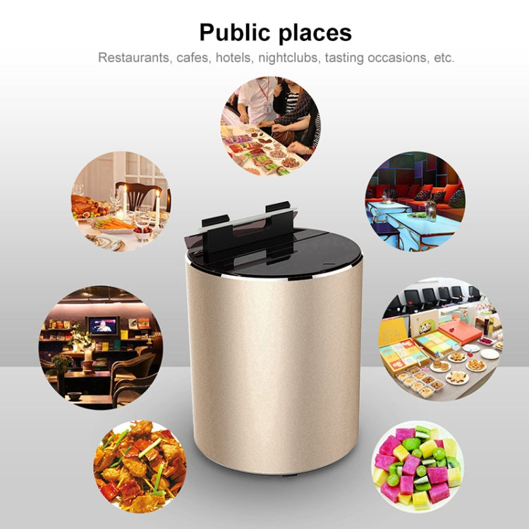 Intelligent Induction Infrared Ultraviolet Disinfection Toothpick Box Automatic Metal Toothpick Holder