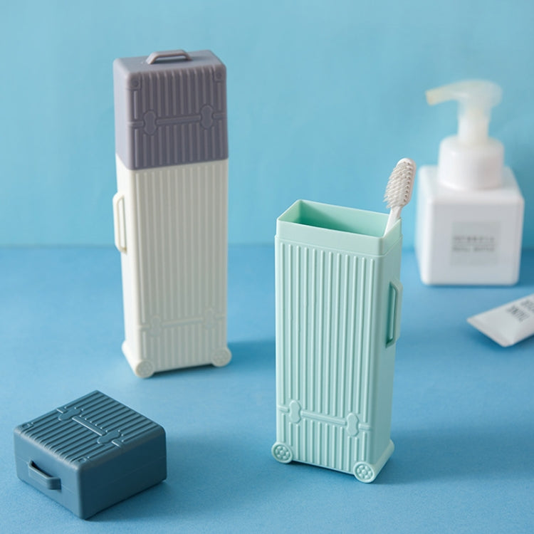 4 PCS Travel Wash Cup Toothbrush Box Portable Set Creative Business Trip Tooth Storage Box