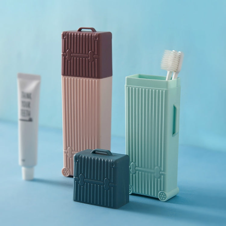 4 PCS Travel Wash Cup Toothbrush Box Portable Set Creative Business Trip Tooth Storage Box