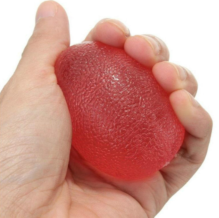 3 PCS Silicone Grip Ball Elastic Finger Exercise Fitness Rehabilitation Training Tool(Color Random Delivery)